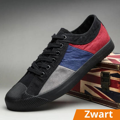 Novas Artisan Canvas Sneakers™: Elegante comfort