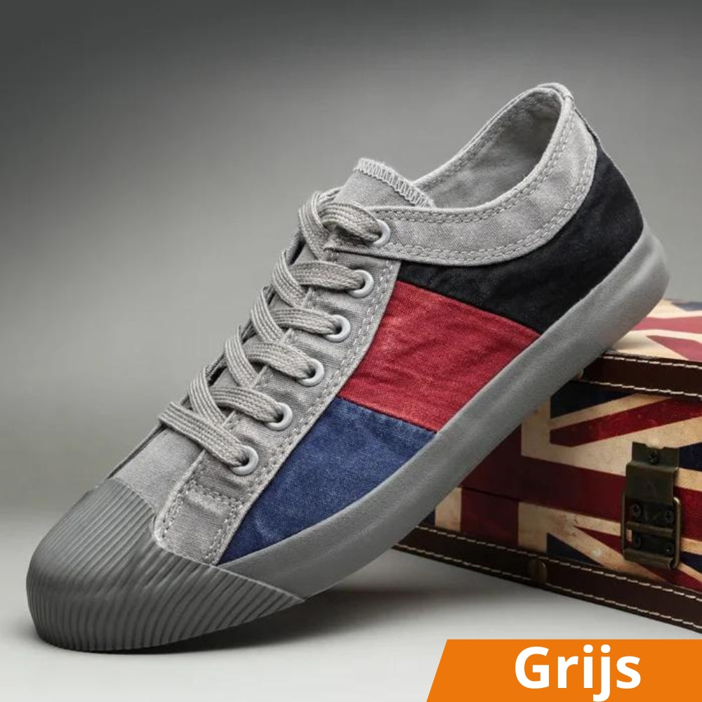 Novas Artisan Canvas Sneakers™: Elegante comfort