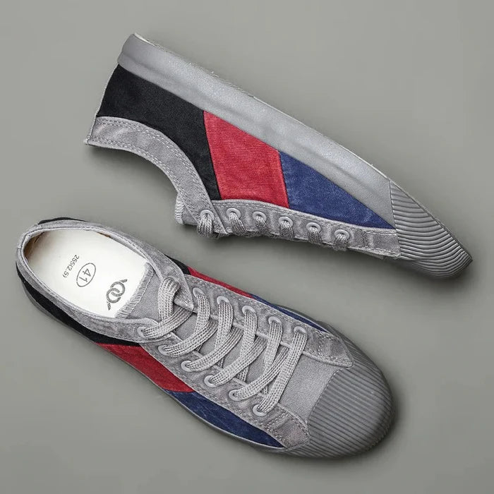 Novas Artisan Canvas Sneakers™: Elegante comfort